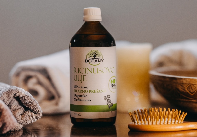 Slika Ricinusovo ulje 500 ml – organsko, hladno prešano
