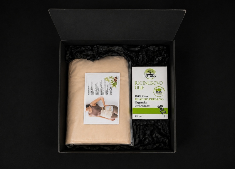 Slika Poklon paket set od 6 kompresa + gratis ulje 100 ml
